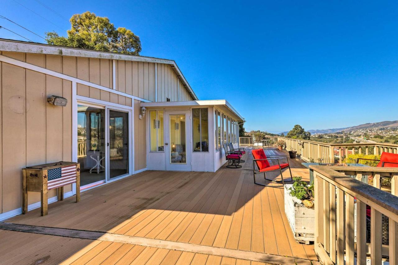 Retro House With Deck And Arroyo Grande View Villa Exteriör bild