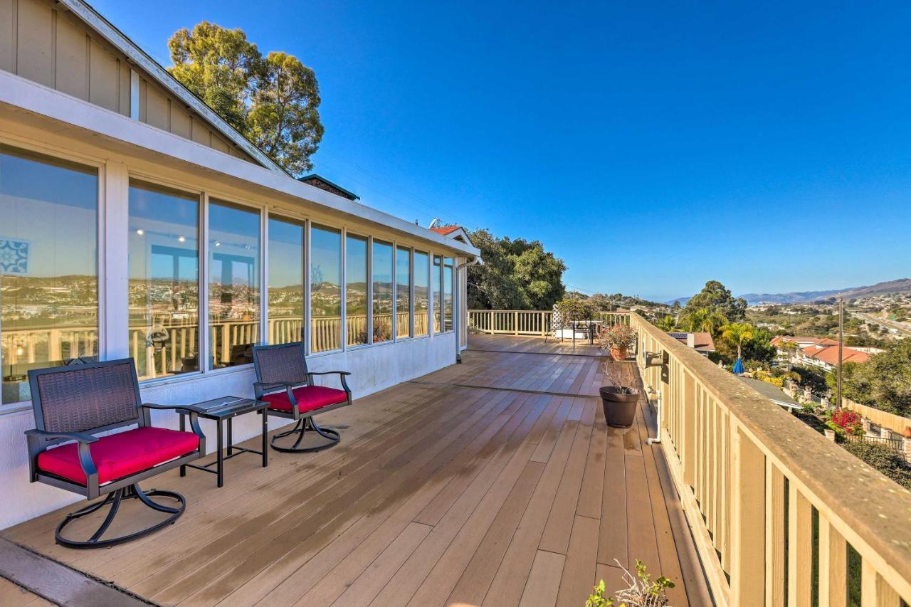 Retro House With Deck And Arroyo Grande View Villa Exteriör bild